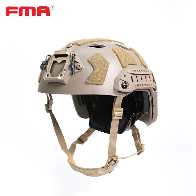 FMA FAST SF Right Angle Vent Hole Helmet Outdoor Airsoft Paintball - TAN TB1462A - APEXTAC GEAR