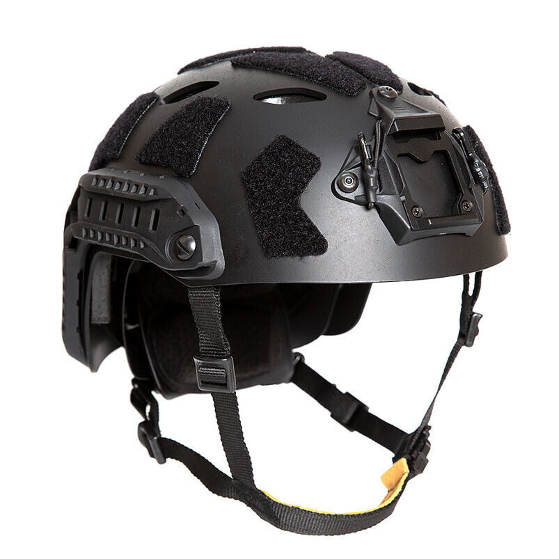 FMA FAST SF Right Angle Vent Hole Helmet Outdoor Airsoft Paintball - BK TB1462A - APEXTAC GEAR