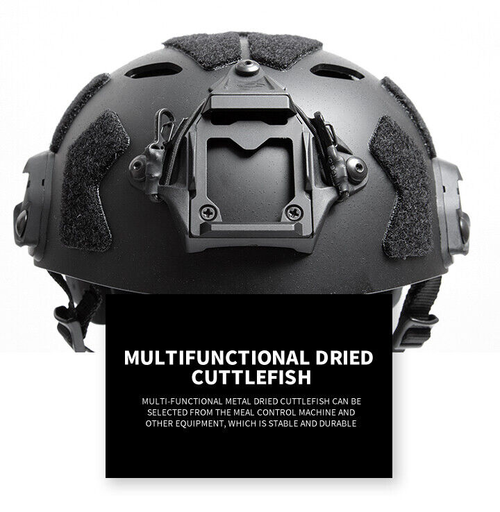 FMA FAST SF Right Angle Vent Hole Helmet Outdoor Airsoft Paintball - BK TB1462A - APEXTAC GEAR