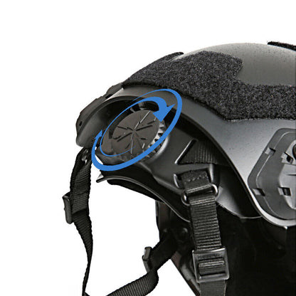 FMA FAST SF Right Angle Vent Hole Helmet Outdoor Airsoft Paintball - BK TB1462A - APEXTAC GEAR