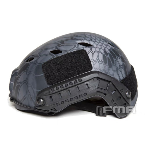 FMA Base Jump Bump Helmet Tactical Outdoor Paintball Milsim L/XL - TYP Camo - APEXTAC GEAR