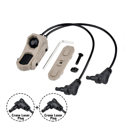 WADSN AN M-Button Rail Mount DUAL Pressure Switch for Flashlight / Laser Unit - APEXTAC GEAR