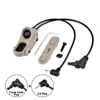WADSN AN M-Button Rail Mount DUAL Pressure Switch for Flashlight / Laser Unit - APEXTAC GEAR