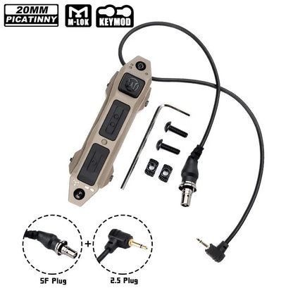 WADSN Augmented Dual Function Tape Switch With Lock For Flashlight & Laser Unit - APEXTAC GEAR
