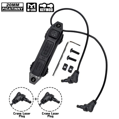 WADSN Augmented Dual Function Tape Switch With Lock For Flashlight & Laser Unit - APEXTAC GEAR