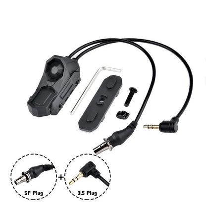 WADSN AN M-Button Rail Mount DUAL Pressure Switch for Flashlight / Laser Unit - APEXTAC GEAR
