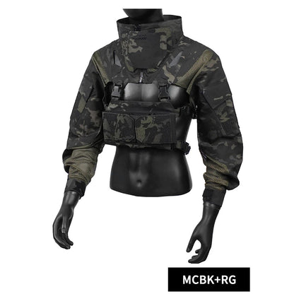 DM Gear Tactical Combat Uniform Jacket with Triple Mag Pouch (混迹 Hun Ji)(LX-1) - APEXTAC GEAR