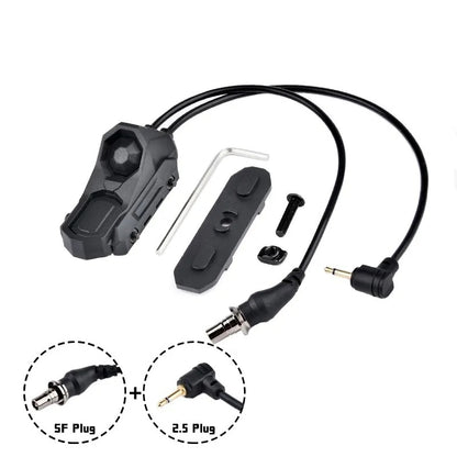 WADSN AN M-Button Rail Mount DUAL Pressure Switch for Flashlight / Laser Unit - APEXTAC GEAR