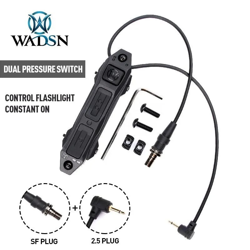 WADSN Augmented Dual Function Tape Switch With Lock For Flashlight & Laser Unit - APEXTAC GEAR