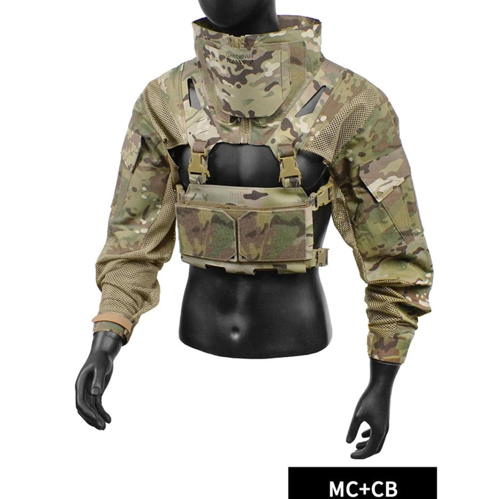 DM Gear Tactical Combat Uniform Jacket with Triple Mag Pouch (混迹 Hun Ji)(LX-1) - APEXTAC GEAR