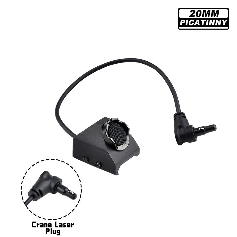 WADSN UT Hot Button 20mm Picatinny Rail Mount Switch for Flashlight / Laser Unit - APEXTAC GEAR