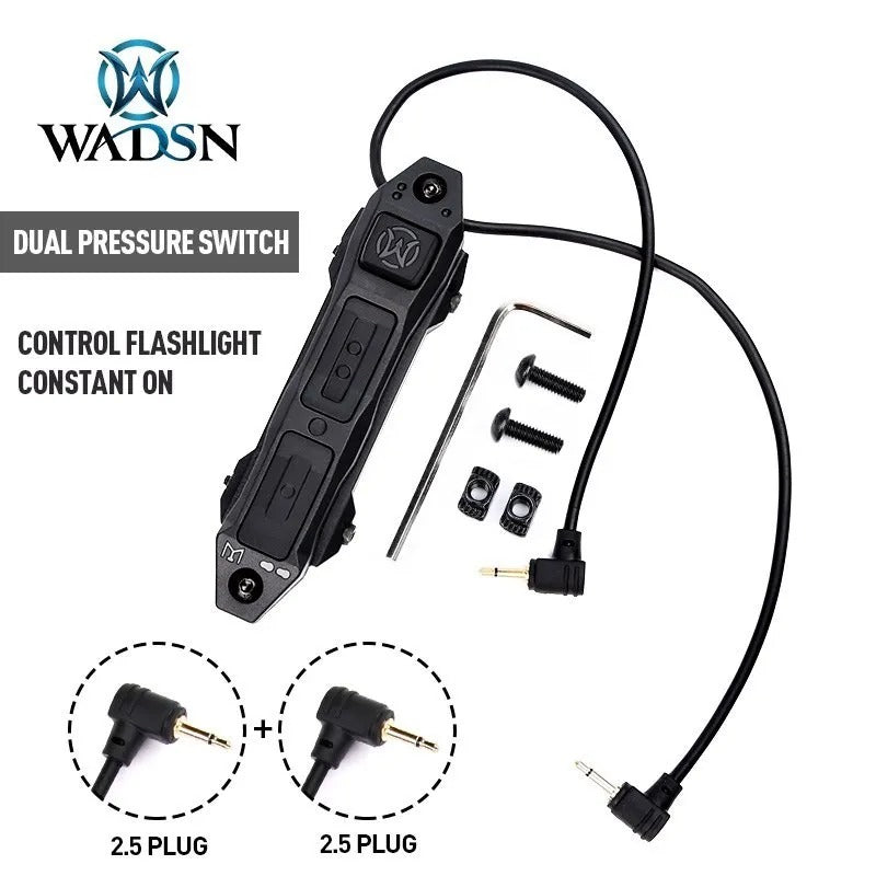 WADSN Augmented Dual Function Tape Switch With Lock For Flashlight & Laser Unit - APEXTAC GEAR