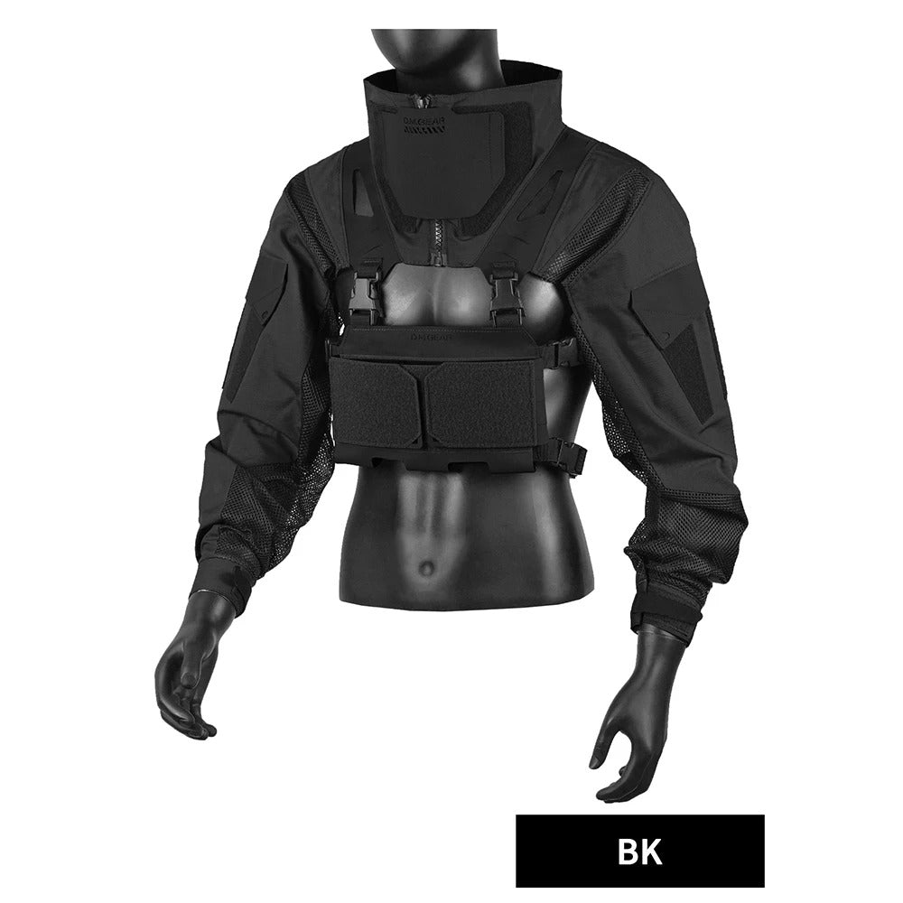 DM Gear Tactical Combat Uniform Jacket with Triple Mag Pouch (混迹 Hun Ji)(LX-1) - APEXTAC GEAR