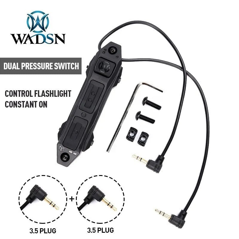 WADSN Augmented Dual Function Tape Switch With Lock For Flashlight & Laser Unit - APEXTAC GEAR