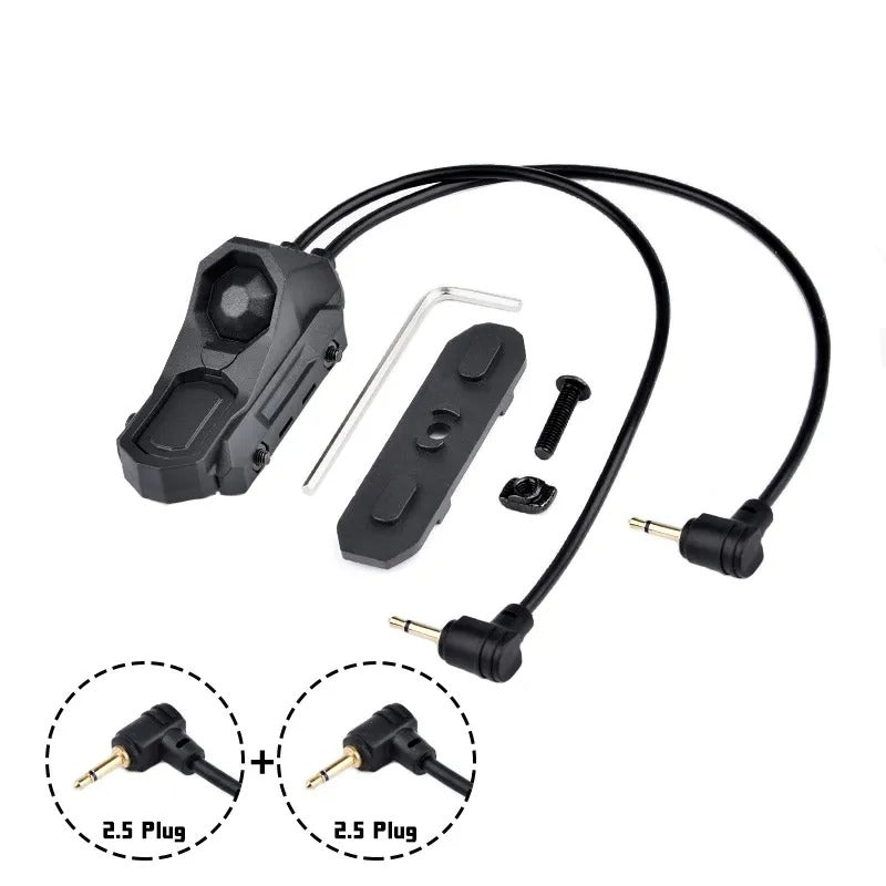 WADSN AN M-Button Rail Mount DUAL Pressure Switch for Flashlight / Laser Unit - APEXTAC GEAR