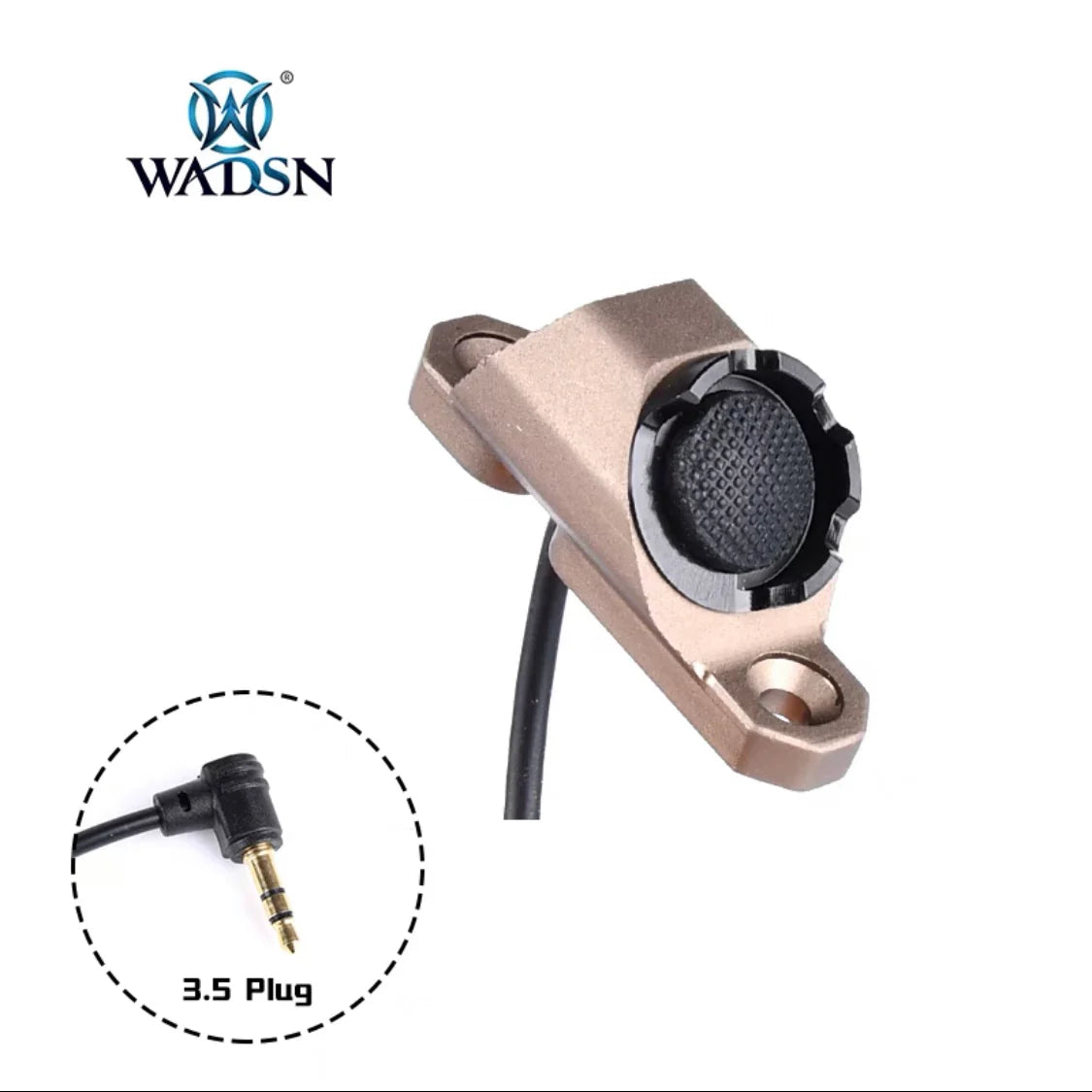 WADSN Hot Button M-LOK & Keymod Rail Mount Switch for Flashlight / Laser Unit - APEXTAC GEAR