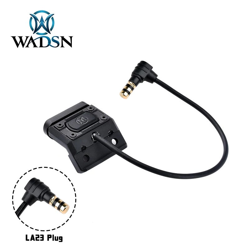 WADSN ML M-Button Offset Rail Mount Pressure Switch for LA23 NGAL Plug - APEXTAC GEAR