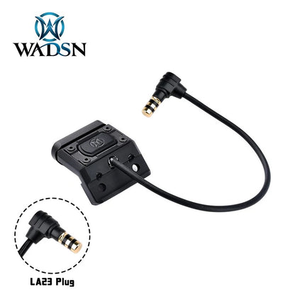 WADSN ML M-Button Offset Rail Mount Pressure Switch for LA23 NGAL Plug - APEXTAC GEAR