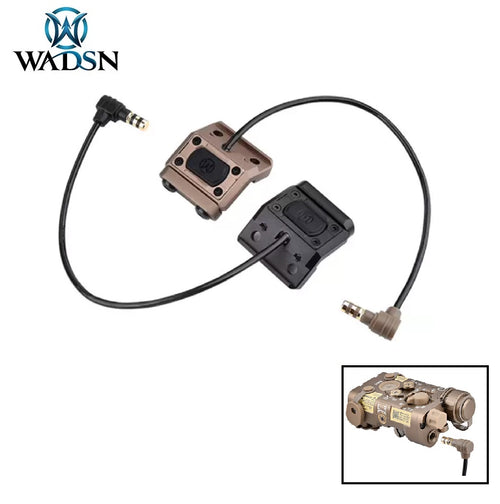 WADSN ML M-Button Offset Rail Mount Pressure Switch for LA23 NGAL Plug - APEXTAC GEAR