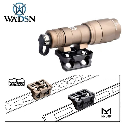 WADSN Thorntail6 Offset Scout Light Mount KeyMod & M-LOK - APEXTAC GEAR