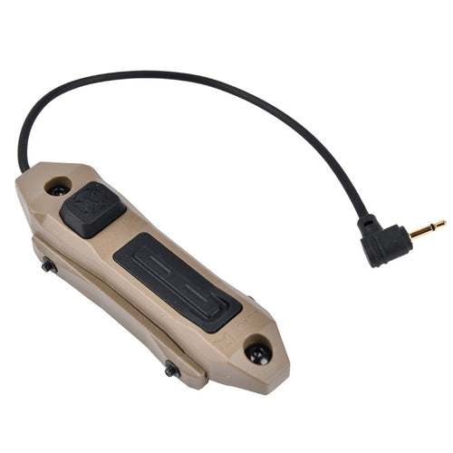 WADSN AUGMENTED Dual Function Pressure Pad Switch for PEQ DBAL (2.5mm) - FDE TAN - APEXTAC GEAR