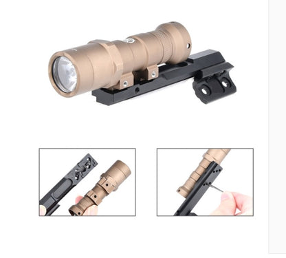 WADSN Thorntail 2 Keymod (Longbar) Rail Light Mount - BLACK (WD02029) - APEXTAC GEAR
