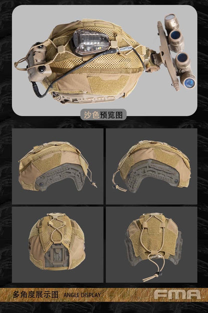 FMA Tactical Helmet Cover For Caiman Helmet 2 Size - TB1440 - APEXTAC GEAR