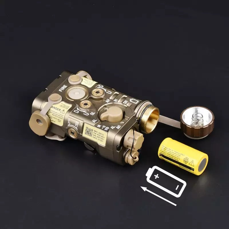 WADSN METAL NGAL Integrated Laser IR Pointer / LED Light Aiming Device ...