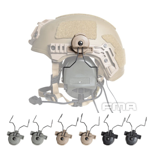 FMA MSA Sordin Type Headset Adaptor for EX 3.0 TW Helmet Side Rail (TB1436B) - APEXTAC GEAR