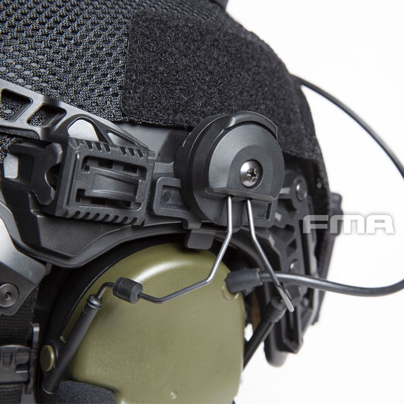 FMA COMTAC Type Headset Adaptor for EX 3.0 TW Helmet Side Rail (TB1436A) - APEXTAC GEAR