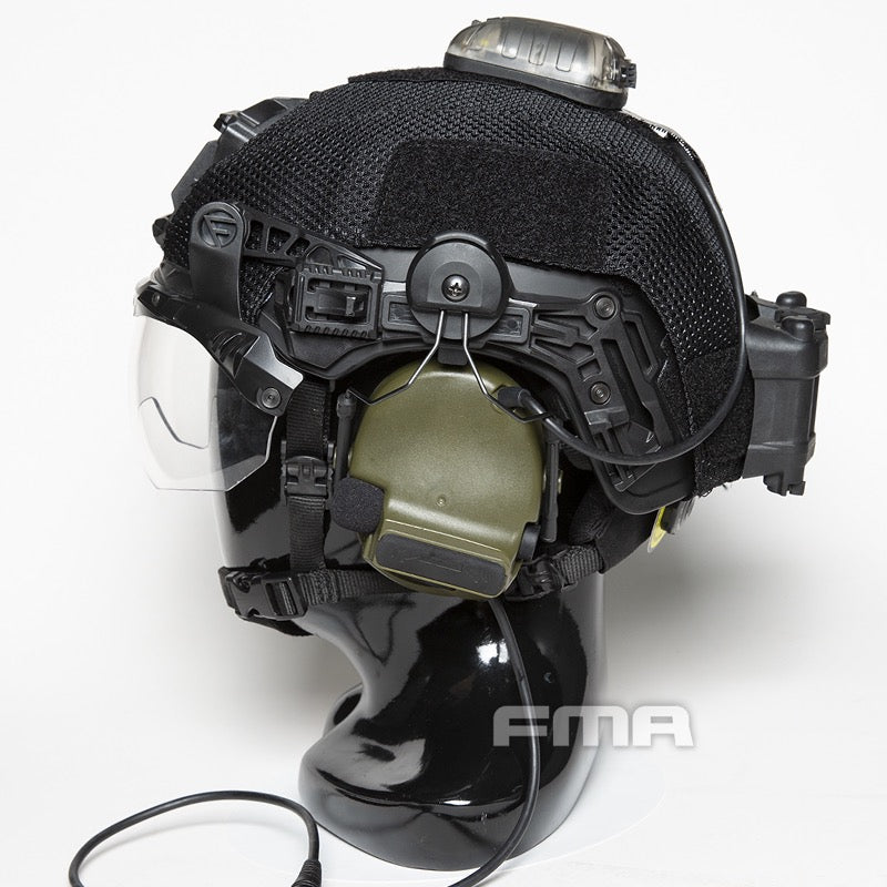 FMA COMTAC Type Headset Adaptor for EX 3.0 TW Helmet Side Rail (TB1436A) - APEXTAC GEAR