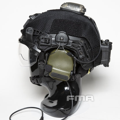 FMA COMTAC Type Headset Adaptor for EX 3.0 TW Helmet Side Rail (TB1436A) - APEXTAC GEAR