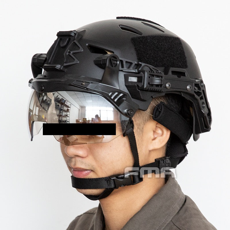 FMA EX Team Wendy 3.0 Helmet Rail Goggles Flip Up Lens Visor Size M - TB1397 - APEXTAC GEAR