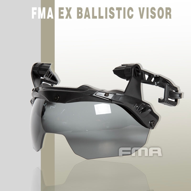FMA EX Team Wendy 3.0 Helmet Rail Goggles Flip Up Lens Visor Size M - TB1397 - APEXTAC GEAR