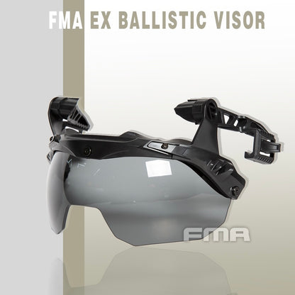 FMA EX Team Wendy 3.0 Helmet Rail Goggles Flip Up Lens Visor Size M - TB1397 - APEXTAC GEAR