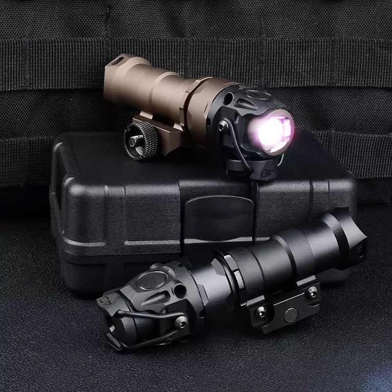 WADSN KIJI K1-10 Tactical Rail Mount Flashlight illumination Scout Light - WHITE - APEXTAC GEAR