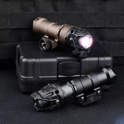 WADSN KIJI K1-10 Tactical Rail Mount Flashlight illumination Scout Light - WHITE - APEXTAC GEAR