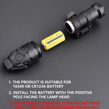 WADSN KIJI K1-10 Tactical Rail Mount Flashlight illumination Scout Light - IR - APEXTAC GEAR