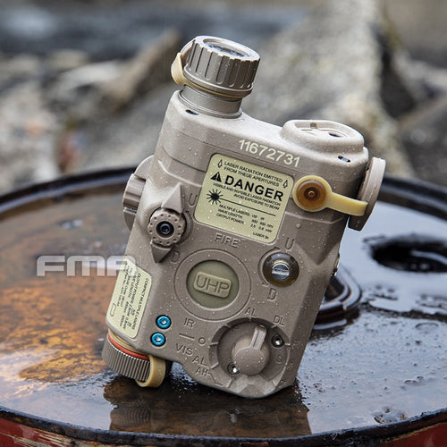 FMA PEQ15 LA5-A UHP Integrated RED Laser IR / Light Aiming Device - TAN (TB1447) - APEXTAC GEAR