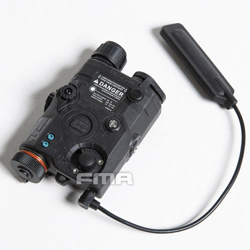 FMA PEQ15 LA5-A UHP Integrated RED Laser IR / Light Aiming Device - BLACK (TB1447) - APEXTAC GEAR