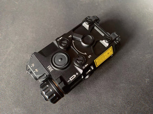 WADSN ET OGL Laser IR Pointer / LED Flashlight Aiming Device (Aluminium) - BLACK - APEXTAC GEAR