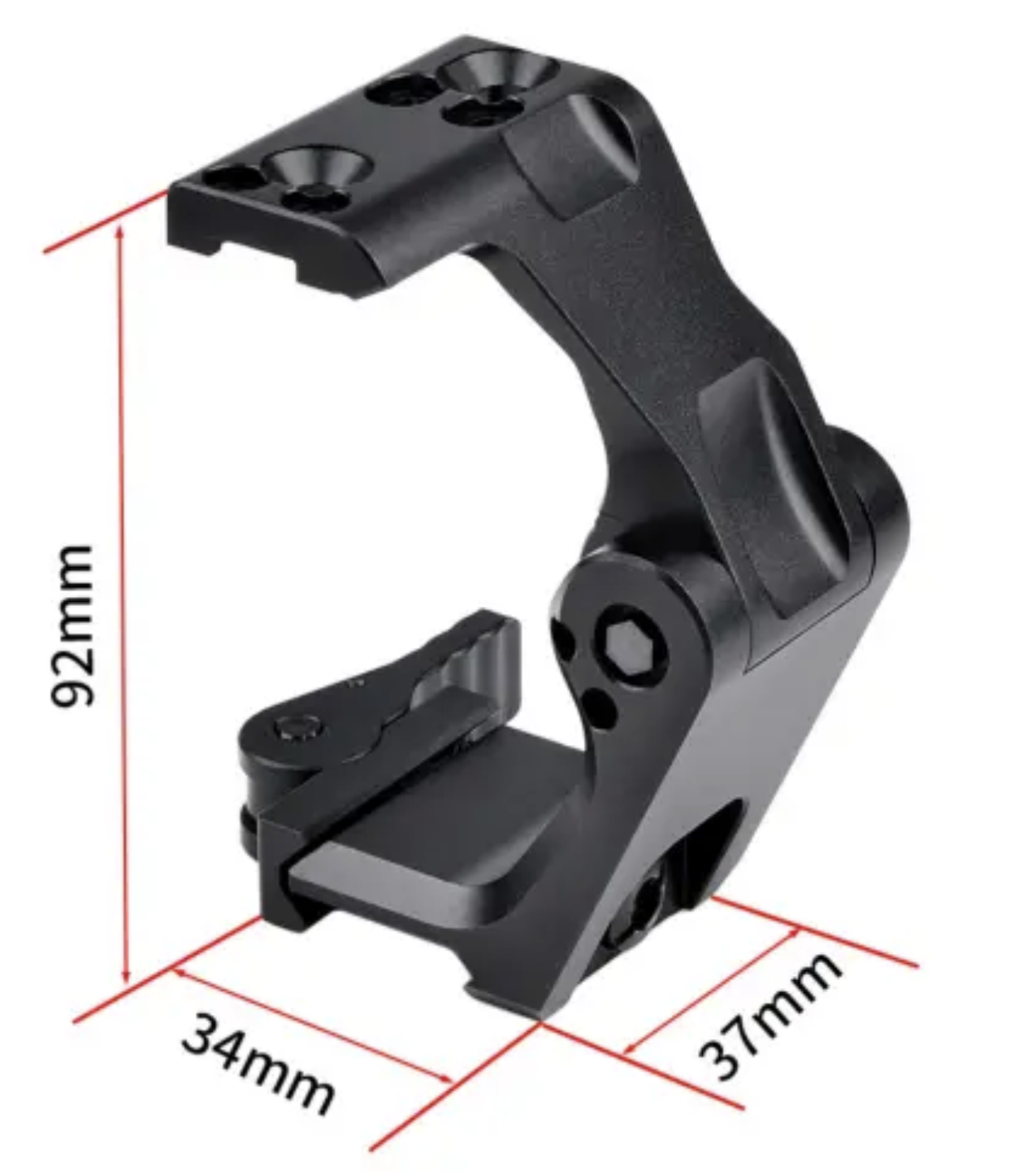 WADSN AIM-O FAST FTC OMNI Magnifier Scope Mount 20mm Rail Mount (WS02017) - APEXTAC GEAR