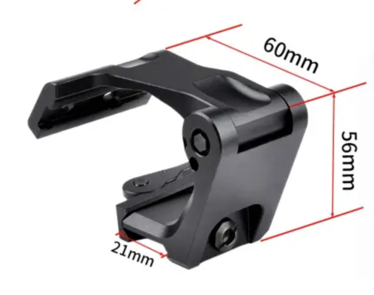 WADSN AIM-O FAST FTC OMNI Magnifier Scope Mount 20mm Rail Mount (WS02017) - APEXTAC GEAR
