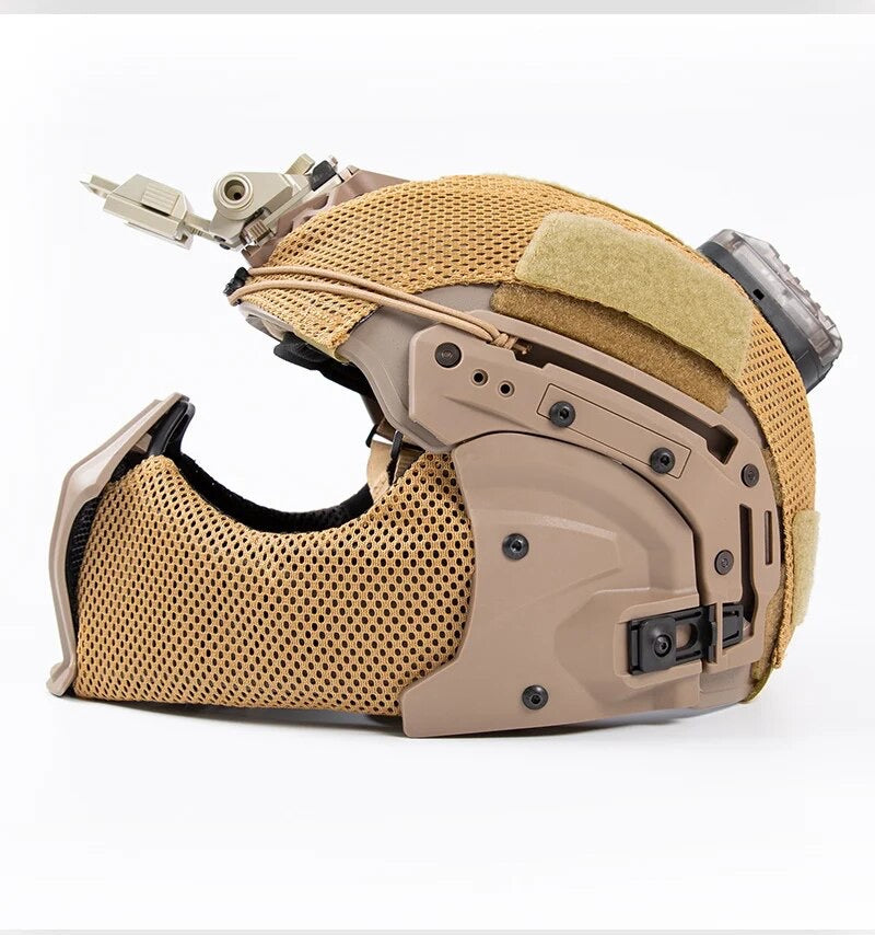 FMA EX Helmet All-Terrain Mandible Half Face Mask w/ Ear Face Protection TB1471 - APEXTAC GEAR
