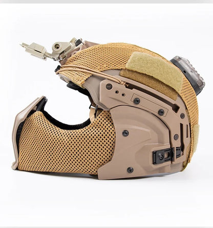 FMA EX Helmet All-Terrain Mandible Half Face Mask w/ Ear Face Protection TB1471 - APEXTAC GEAR