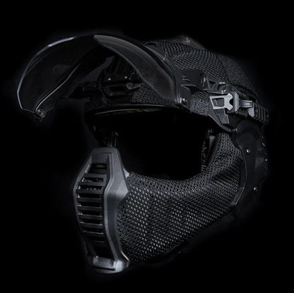 FMA EX Helmet All-Terrain Mandible Half Face Mask w/ Ear Face Protection TB1471 - APEXTAC GEAR