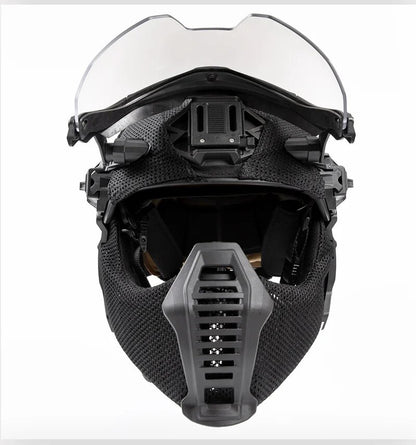 FMA EX Helmet All-Terrain Mandible Half Face Mask w/ Ear Face Protection TB1471 - APEXTAC GEAR