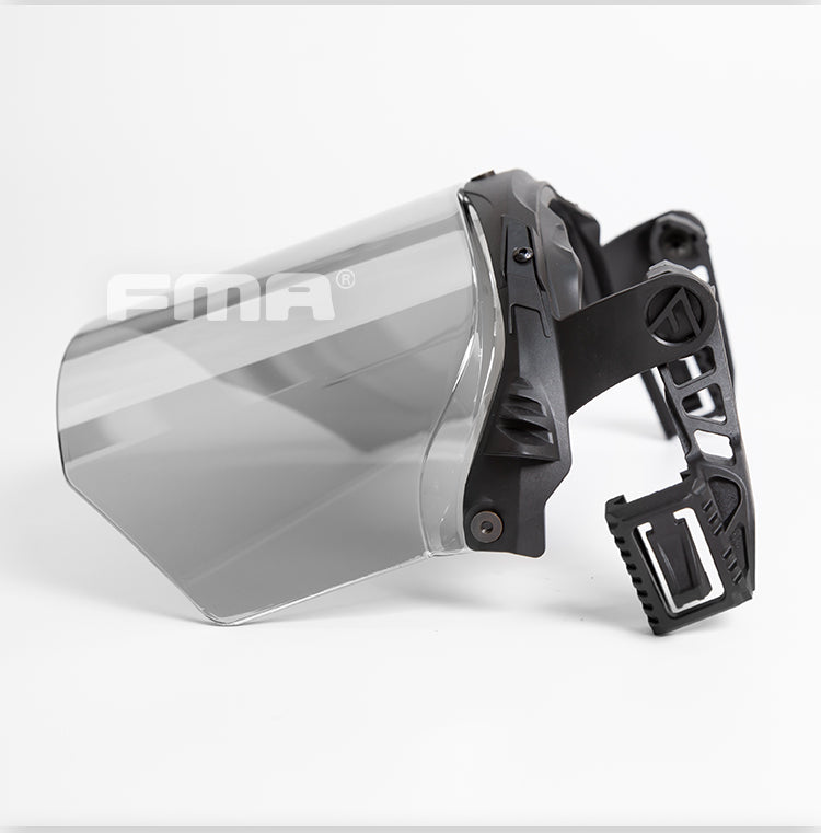 FMA EX Face Shield Riot Mask Protective Face Goggle EX 3.0 Rail - BLACK (TB1479) - APEXTAC GEAR