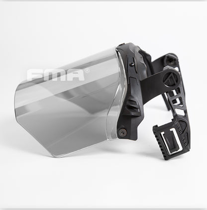 FMA EX Face Shield Riot Mask Protective Face Goggle EX 3.0 Rail - BLACK (TB1479) - APEXTAC GEAR