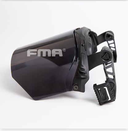 FMA EX Face Shield Riot Mask Protective Face Goggle EX 3.0 Rail - BLACK (TB1479) - APEXTAC GEAR